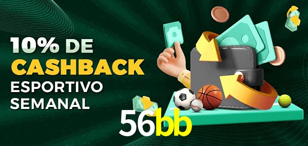 10% de bônus de cashback na 56bb